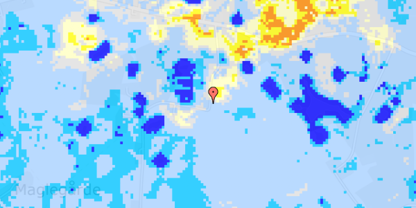 Ekstrem regn på Fælledvej 9