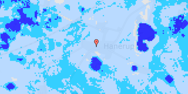 Ekstrem regn på Hanerupvej 16