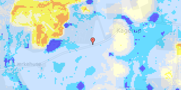 Ekstrem regn på Kagerupvej 36