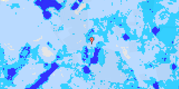 Ekstrem regn på Nyvænge 8