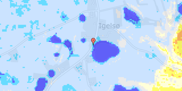 Ekstrem regn på Ringstedvej 240