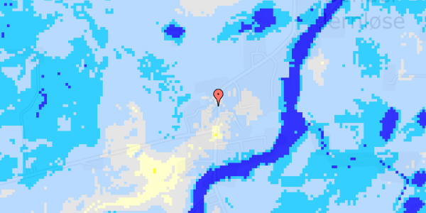 Ekstrem regn på Sdr Jernløsevej 8