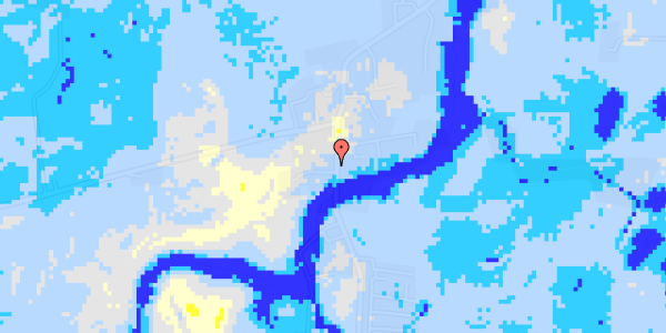 Ekstrem regn på Sdr Jernløsevej 14