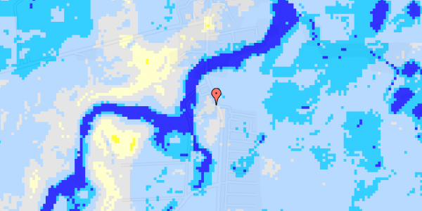 Ekstrem regn på Sdr Jernløsevej 20B