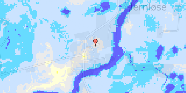 Ekstrem regn på Sdr Jernløsevej 33