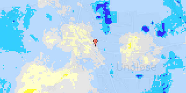 Ekstrem regn på Syvendeskovvej 1