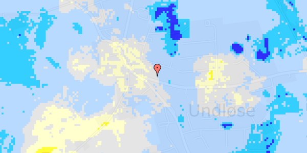 Ekstrem regn på Syvendeskovvej 3