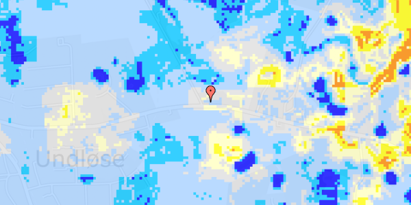 Ekstrem regn på Syvendeskovvej 29