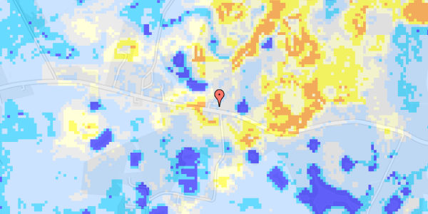 Ekstrem regn på Syvendeskovvej 39