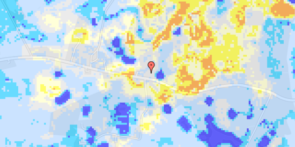 Ekstrem regn på Syvendeskovvej 41