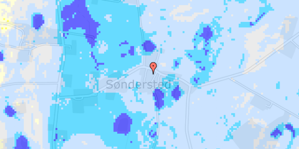 Ekstrem regn på Sønderstedvej 9