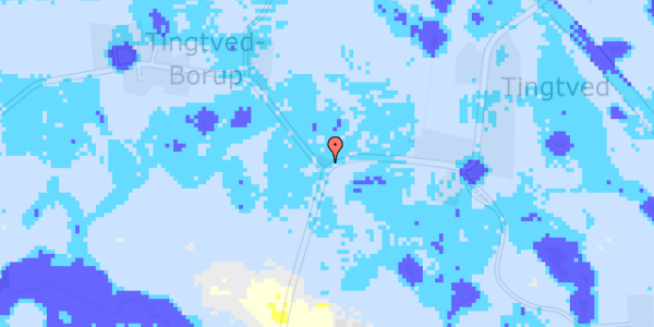 Ekstrem regn på Søstrupvej 16