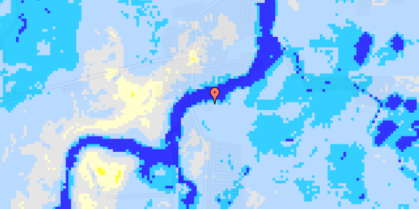 Ekstrem regn på Åvænget 12