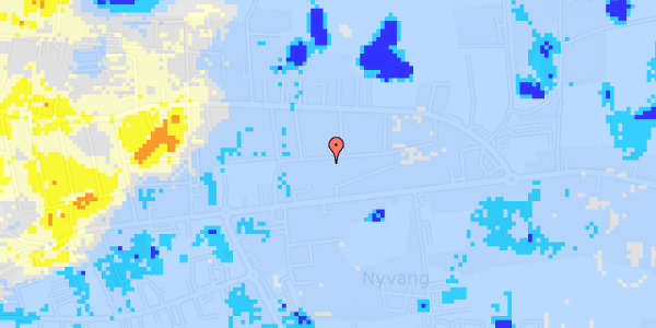 Ekstrem regn på Blegdammen 31