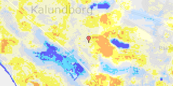 Ekstrem regn på Elmebakken 4