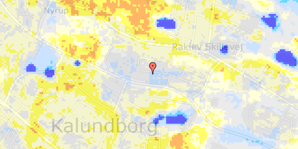 Ekstrem regn på Humlehaven 10A