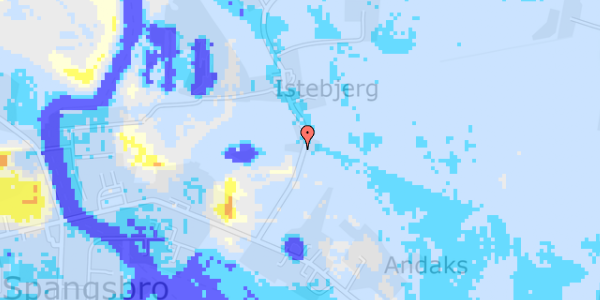 Ekstrem regn på Istebjergvej 19