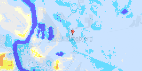 Ekstrem regn på Istebjergvej 34