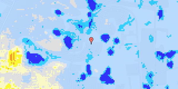 Ekstrem regn på Klosterhøjen 1