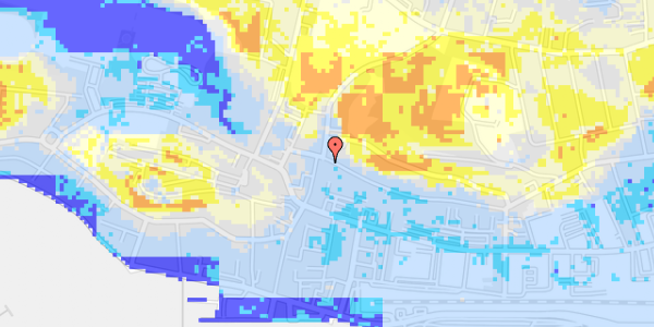 Ekstrem regn på Kordilgade 4