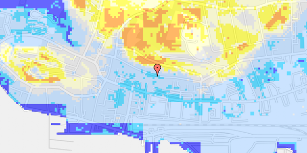 Ekstrem regn på Kordilgade 28