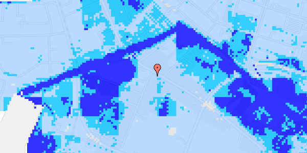 Ekstrem regn på Lerchenborgvej 1