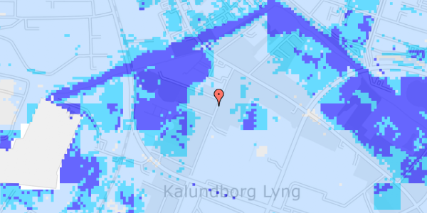 Ekstrem regn på Lerchenborgvej 14