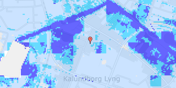 Ekstrem regn på Lerchenborgvej 19