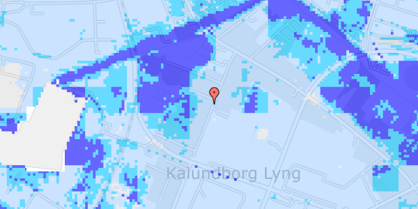 Ekstrem regn på Lerchenborgvej 24