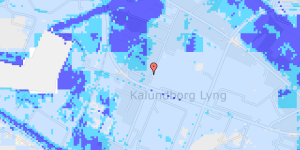 Ekstrem regn på Lerchenborgvej 38