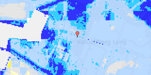 Ekstrem regn på Lerchenborgvej 50