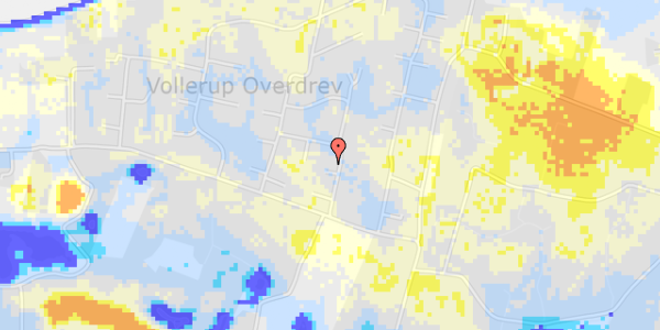 Ekstrem regn på Mosestien 15