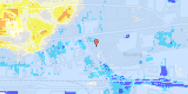 Ekstrem regn på Møllehaven 4