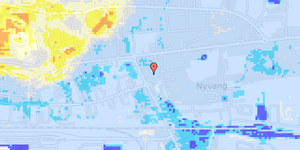 Ekstrem regn på Møllehaven 6