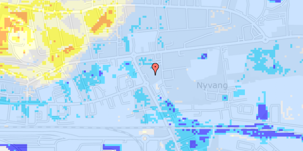 Ekstrem regn på Møllehaven 8