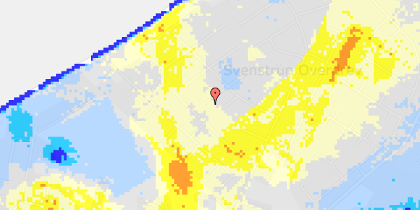 Ekstrem regn på Nissedalen 2