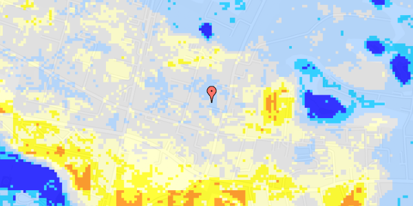 Ekstrem regn på Pagevænget 8