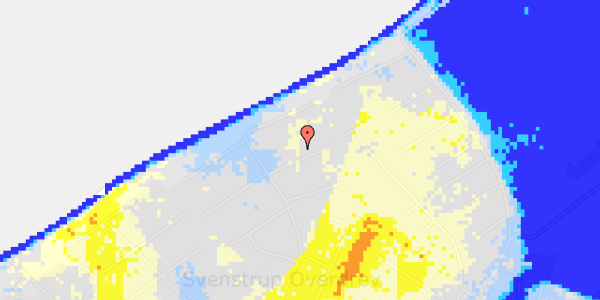 Ekstrem regn på Pilevænget 7