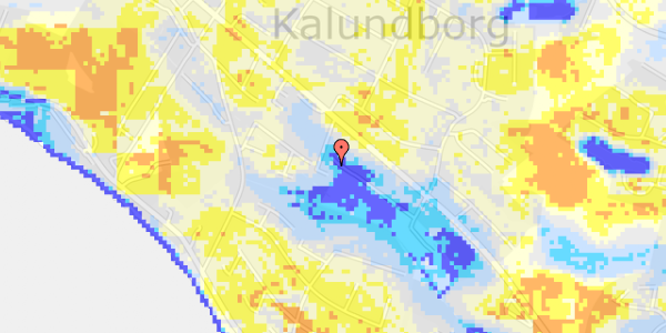 Ekstrem regn på Røsnæsvej 95D