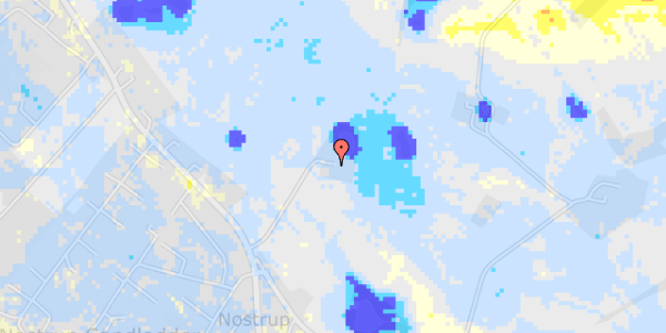 Ekstrem regn på Røsnæsvej 170B