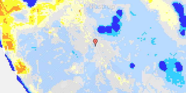 Ekstrem regn på Røsnæsvej 215