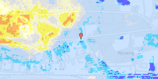 Ekstrem regn på Sct Jørgensbjerg 48, 1. 