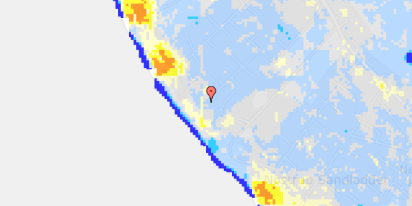 Ekstrem regn på Skipperlinien 68