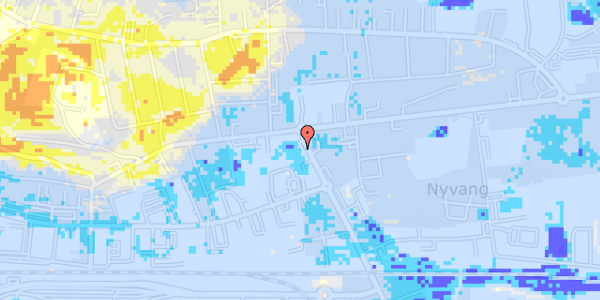 Ekstrem regn på Slagelsevej 2