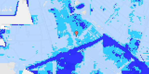 Ekstrem regn på Slagelsevej 121