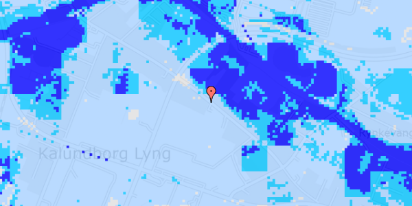 Ekstrem regn på Slagelsevej 160