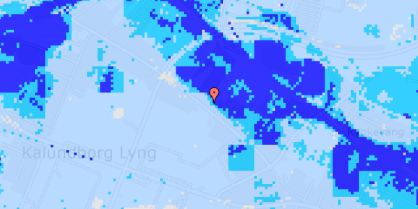 Ekstrem regn på Slagelsevej 191