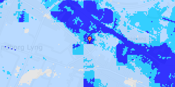 Ekstrem regn på Slagelsevej 217