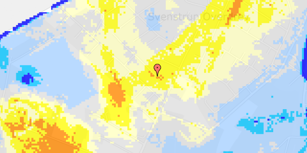 Ekstrem regn på Stranddalen 10