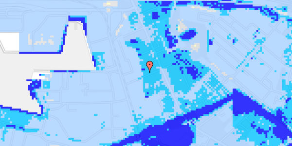 Ekstrem regn på Svends Alle 10